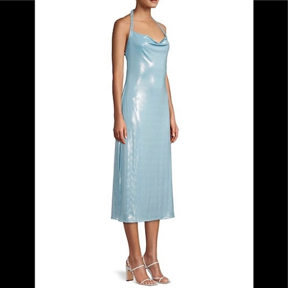 NWT Shimmering Halter Dress